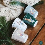 Set de 4 Gobelets de Noël Peter Rabbit