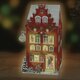 Calendrier de l'Avent Maison de Noël Lumineuse LED en 3D