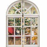 Mini Calendrier de l'Avent - Carte Fenêtre de Noël (Chat)