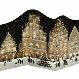 Mini Calendrier de l'Avent - Dépliant de Noël (Panorama)