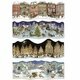 Mini Calendrier de l'Avent - Dépliant de Noël (Panorama)