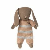 Bunny Marron (taille Micro) - Combinaison Rose Poudr&eacute;