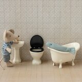 Toilettes pour Souris - Blanc cass&eacute;