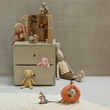 Mini Doudou Elephant - Gris Acier