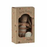 Coffret Bunny Marron (taille Micro) - Combinaison Rose Poudr&eacute;