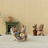 Coffret Bunny Marron (taille Micro) - Combinaison Rose Poudr&eacute;