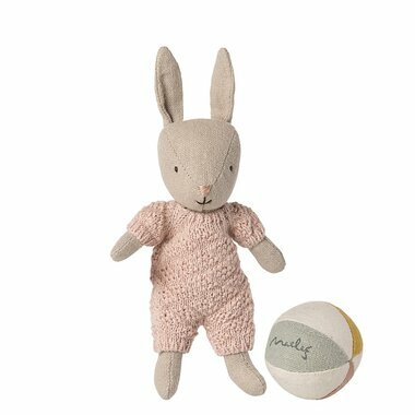 Coffret Lapin Sable (taille Micro) - Combinaison Rose
