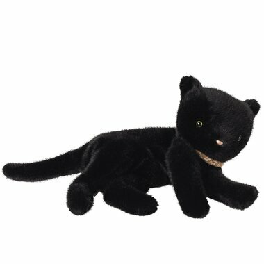 Peluche Chaton, Medium - Noir