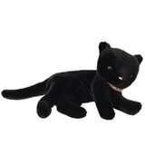 Peluche Chaton, Medium - Noir
