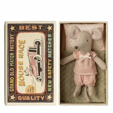 Souris Petite Soeur dans sa Boite