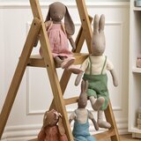 Lapin Bunny Brun Robe et Ballerines - Taille 4 (Maxi)