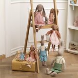 Lapin Bunny Brun Robe et Ballerines - Taille 4 (Maxi)