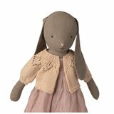 Cardigan Tricot&eacute; Rose Pale - Taille 4 (Maxi)