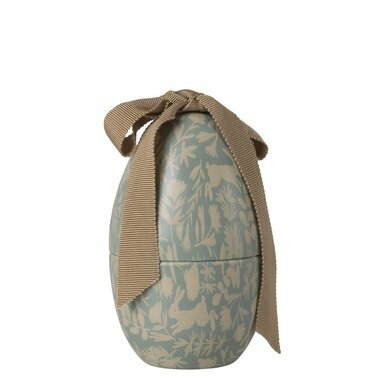 Oeuf de P&acirc;ques en M&eacute;tal, Small - Bleu Poudr&eacute;