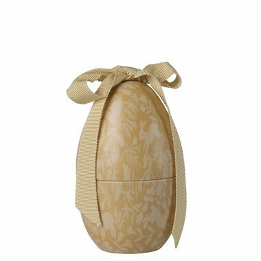 Oeuf de P&acirc;ques en M&eacute;tal, Small - Jaune Cr&egrave;me