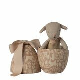 Oeuf de P&acirc;ques avec Micro Agneau, Small - Rose Poudre