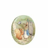 Oeuf de P&acirc;ques Vintage 9 cm - Peter Rabbit and Squirrel