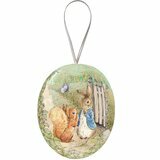 Oeuf de P&acirc;ques Vintage 9 cm - Peter Rabbit and Squirrel