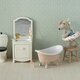 Baignoire pour Souris - Rose