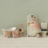 Trousse de Toilette pour Souris - Ray&eacute; rouge