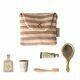Trousse de Toilette pour Souris - Ray&eacute; rouge
