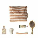 Trousse de Toilette pour Souris - Ray&eacute; rouge