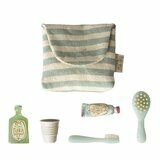 Trousse de Toilette pour Souris - Ray&eacute; bleu
