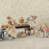 B&eacute;b&eacute; Souris en Robe de Bapt&ecirc;me - Poudre