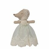 B&eacute;b&eacute; Souris en Robe de Bapt&ecirc;me - Menthe