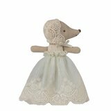B&eacute;b&eacute; Souris en Robe de Bapt&ecirc;me - Menthe