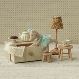 Souris Petite Soeur Ballerine dans son Lit Tiroir 