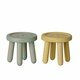 Ensemble de Tabourets pour Souris - Bleu Menthe/Jaune Clair