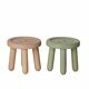 Ensemble de Tabourets pour Souris - Rose Clair/Vert Menthe 