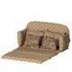 Canap&eacute; Lit pour Souris, Large - Ocre