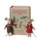 Souris de No&euml;l Jumeaux - Petit Fr&egrave;re et Petite Soeur dans leur Coffret Livre