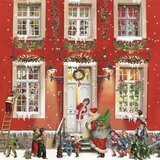 Calendrier de l'Avent Format A3 - No&euml;l &agrave; la Maison Rouge
