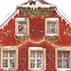 Calendrier de l'Avent Format A3 - No&euml;l &agrave; la Maison Rouge
