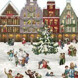 Calendrier de l'Avent Format A3 - Dans la Rue &agrave; No&euml;l