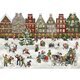 Calendrier de l'Avent Format A3 - Dans la Rue &agrave; No&euml;l